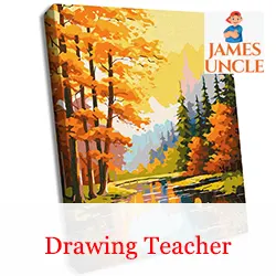 Drawing teacher Miss. Sudipta Saha in Madhyamgram